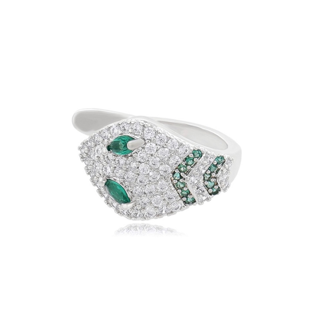 Snake Ear Cuff Platinum Plated Luxury Jewelry